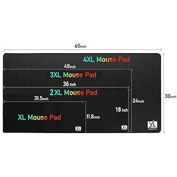 3XL Huge Mouse Pads Oversized (48''x24'') - Extra Large